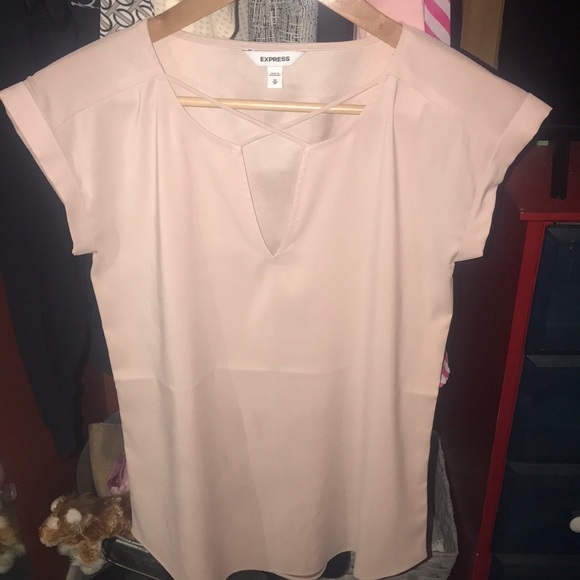 Nude Silk Express Blouse - Picture 2 of 4